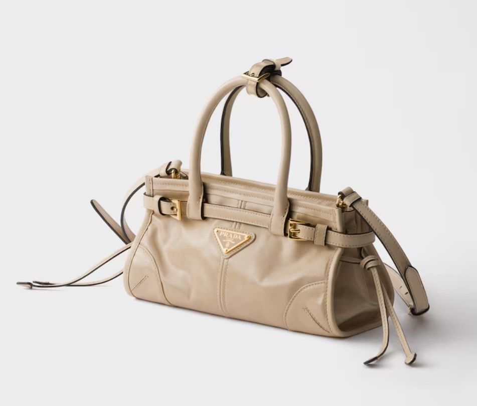 Prada — Sac cuir beige 3/4